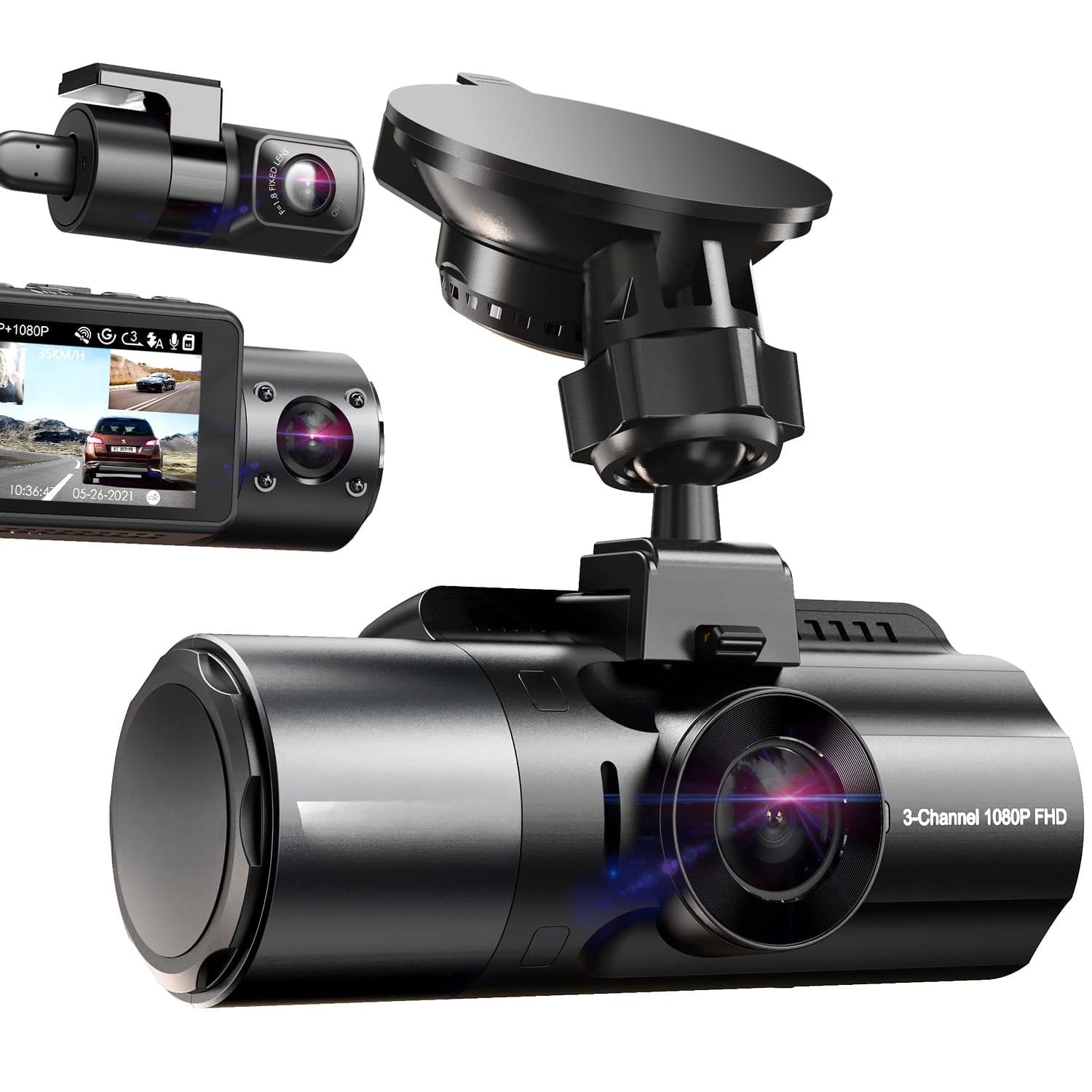 Multi channel dashcam